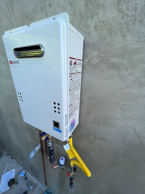 Tankless water heater installation for Western Dunning homes